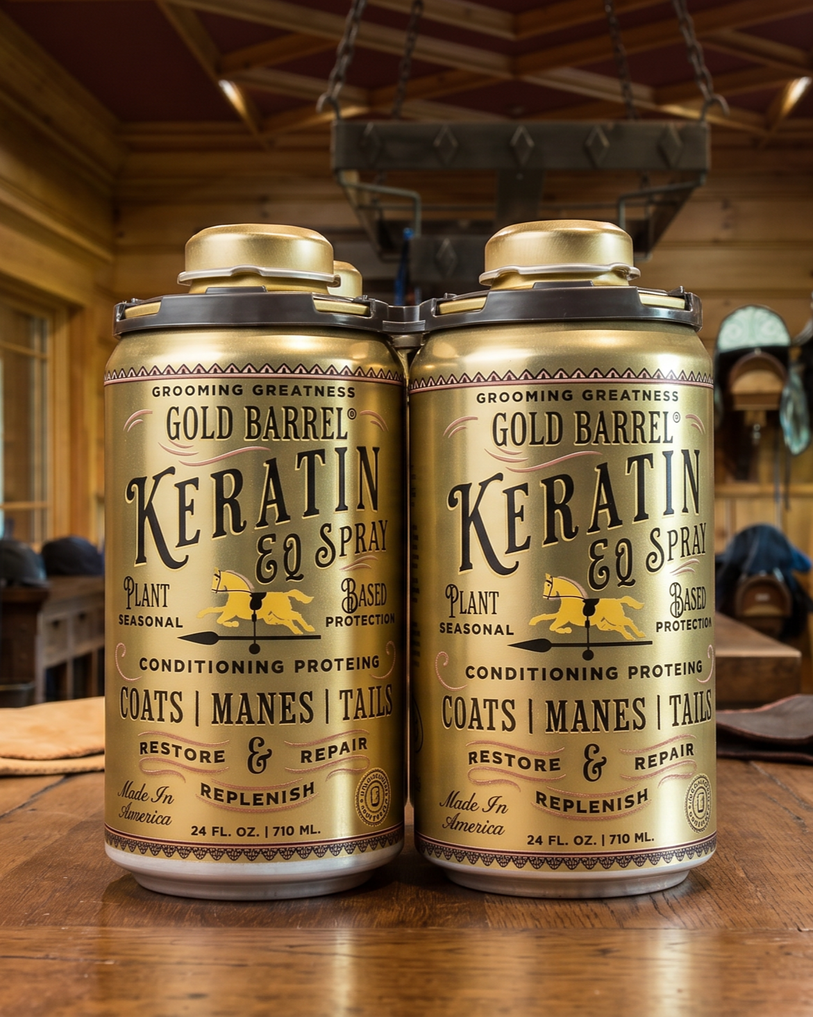 Gold Barrel 4 Pack